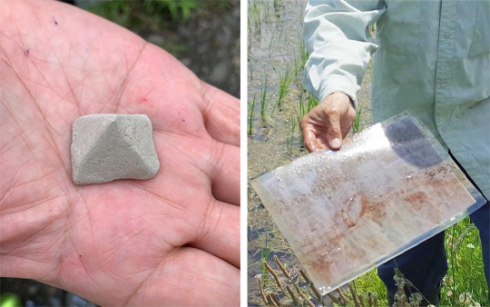 珪藻土粘土 波動シート